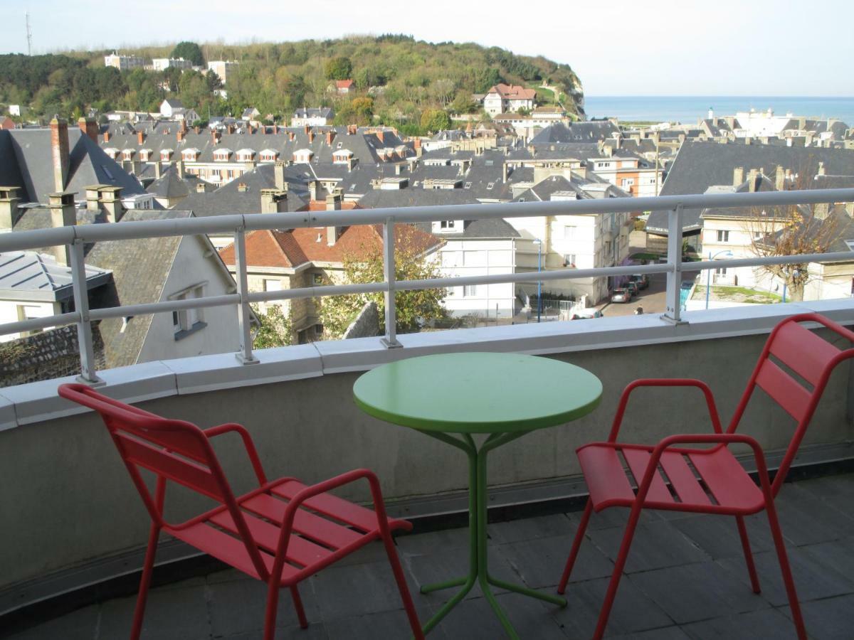 Studio Vue Mer A Saint Valery En Caux Apartment Exterior foto